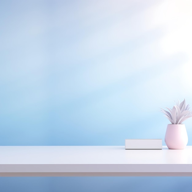White soft gradient background with a subtle texture featuring a office