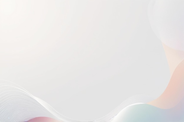 Photo a white spoon with a blue and pink color background