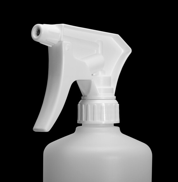 Photo white spray bottle detail