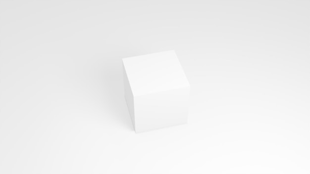 White square composition