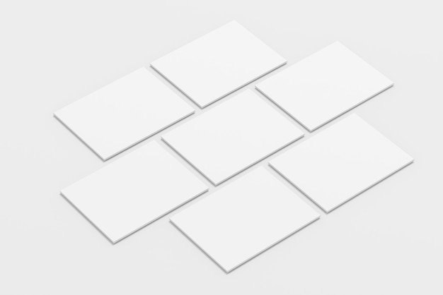 Photo white square tiles on a white background