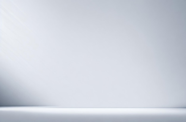 Photo white stage abstract background