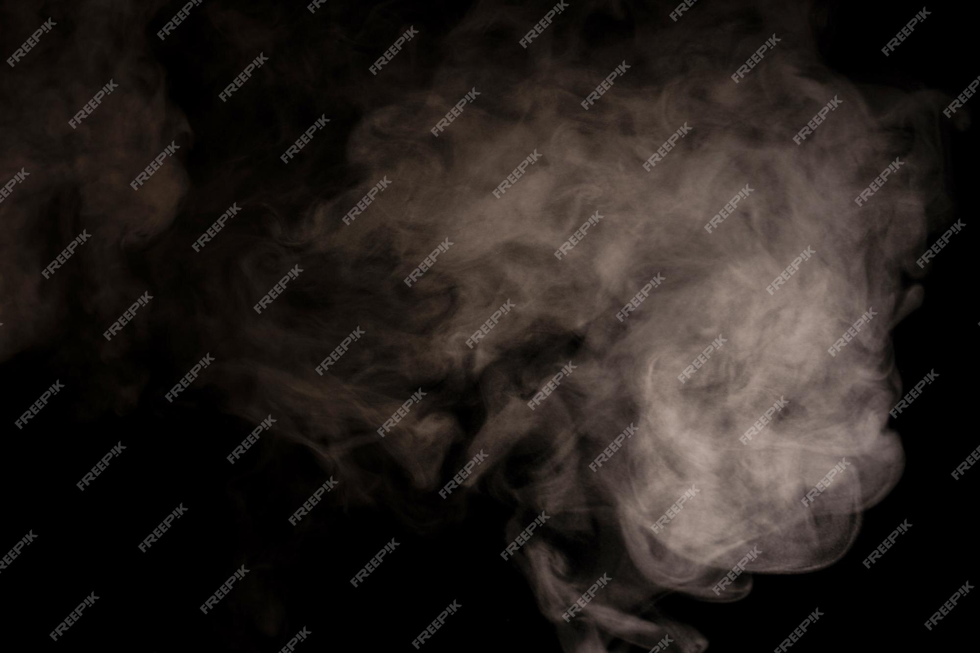 Premium Photo  Texture of steam on a black background