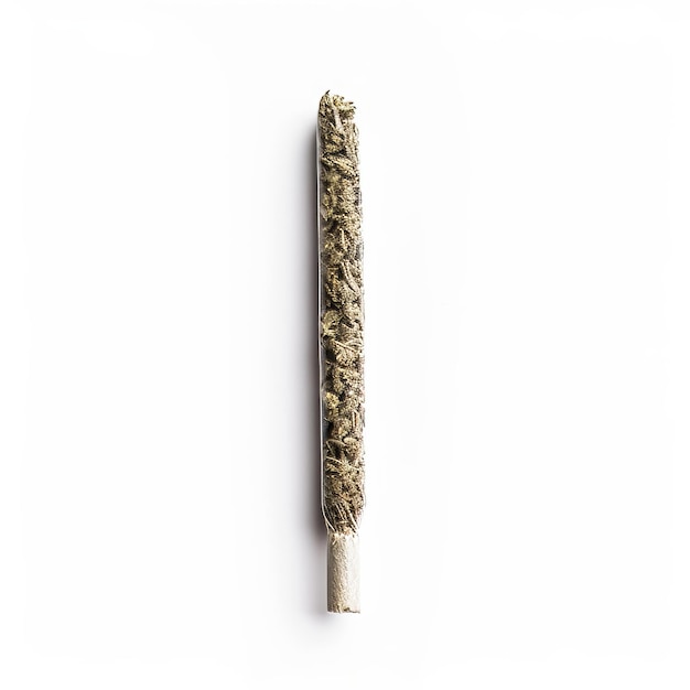 White Stick of Tea on White Surface