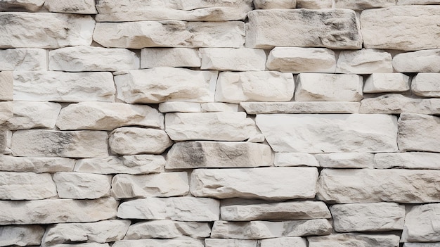 White stone grunge background rough rock wall texture