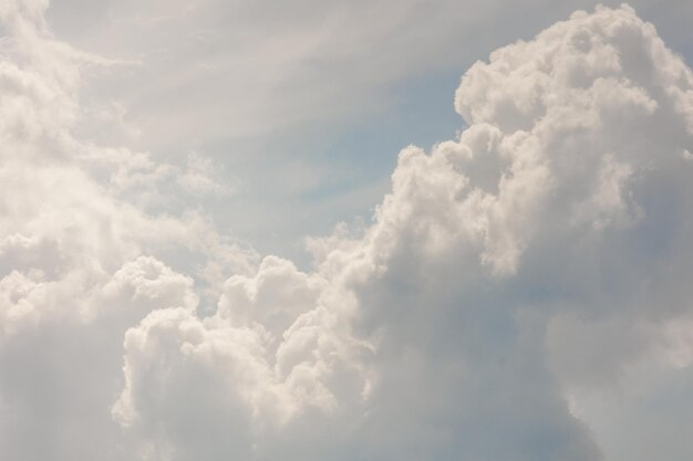 사진 자연 날씨와 기후 조건 생태학의 하늘 배경에 흰 폭풍 구름
