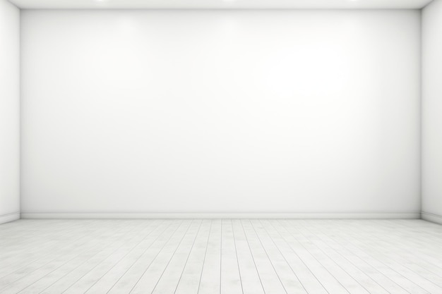 Photo white studio empty room background