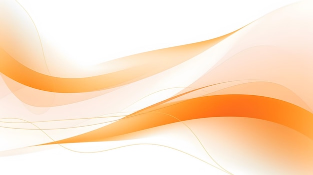 white surface with orange and white abstract wave curves orange curve background modern abstract des