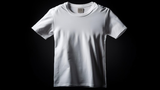 A white t - shirt with a logo on it