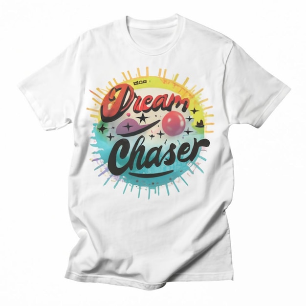 a white t shirt with the word dream on it