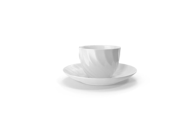 Photo white tea cup