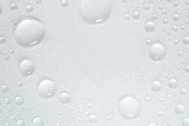 White texture with drops