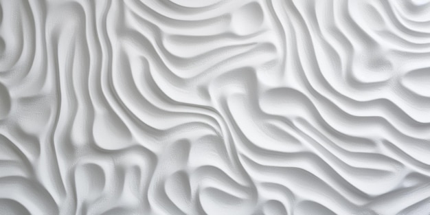 A white textured wall with a wavy pattern.