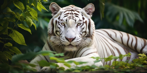 White Tiger Natural Beauty Captured