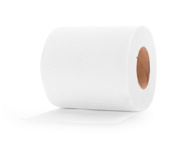 White tissues on white background.