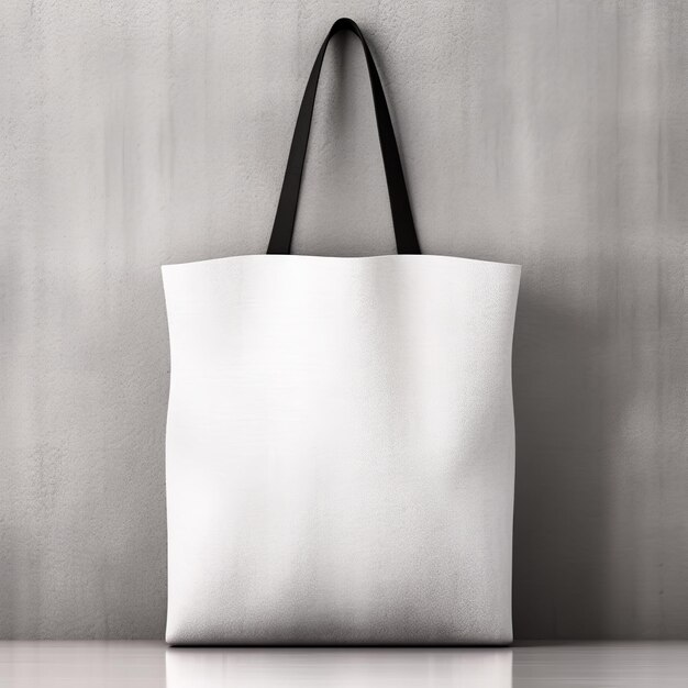 Premium AI Image | White tote bag isolated mockup Generative Ai