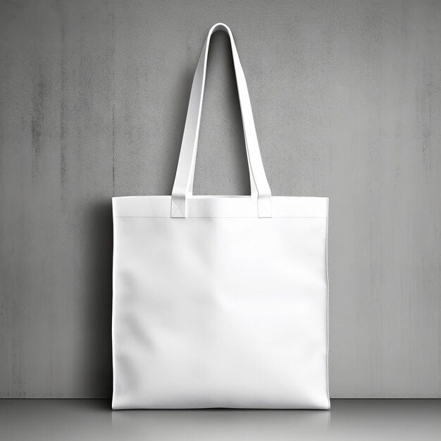 Premium AI Image | White tote bag isolated mockup Generative Ai