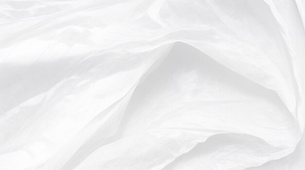 写真 白い透明な 折りたたまれた プラスチックのポスター 背景 湿った プラスティックの包み物