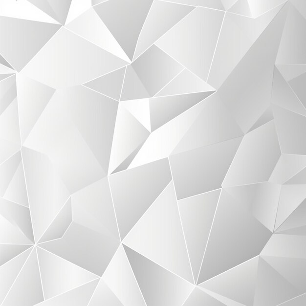 White triangle background