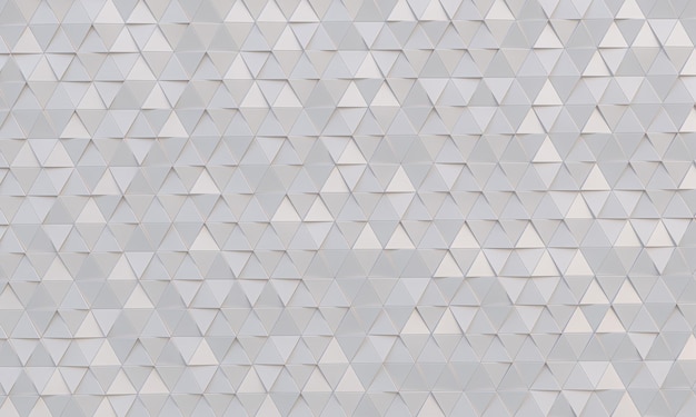 White triangles geometric background