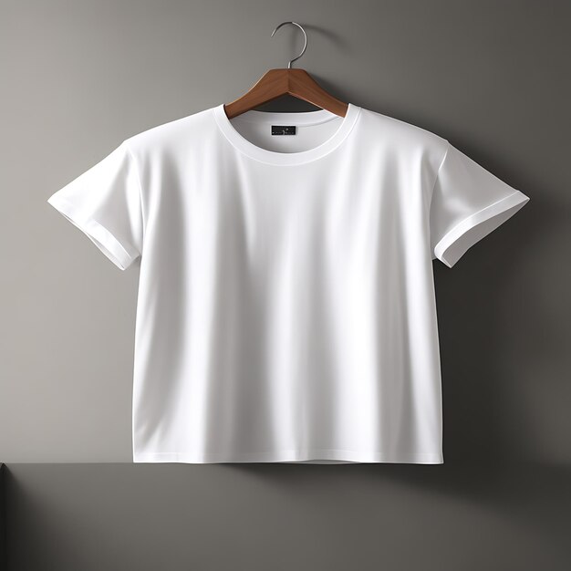 white Tshirt design mockup and grey background white tshirt mockup on hanger