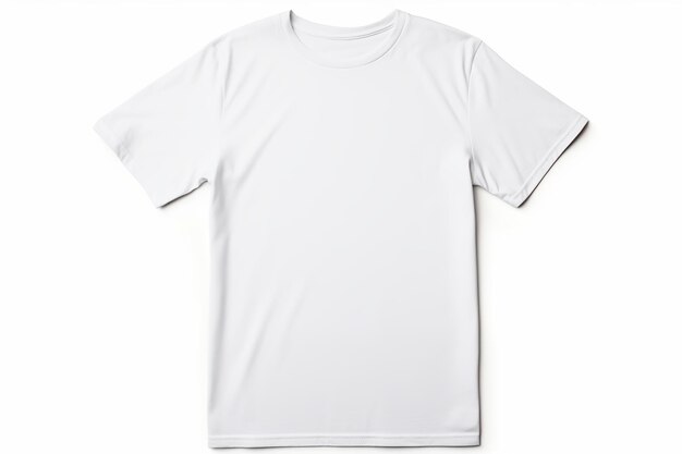 Photo white tshirt isolated on white background