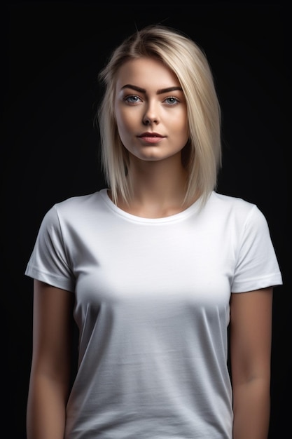 White Tshirt Mockup Boy and Girl 2023 Photo only