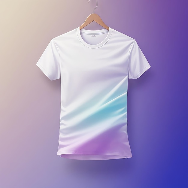 White tshirt mockup generated by ai