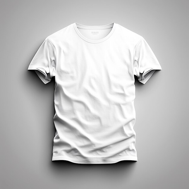 White tshirt mockup Generative ai