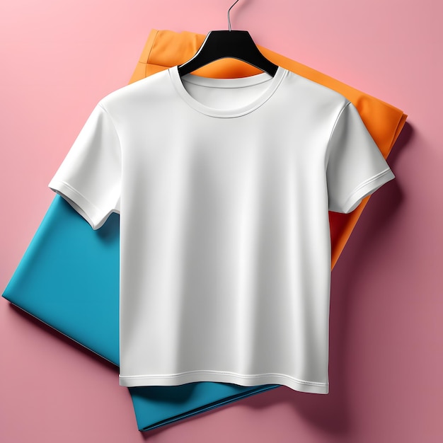 White TShirt Mockup on Hanger