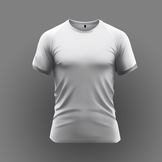 Premium AI Image | white tshirt mockup template ai generated