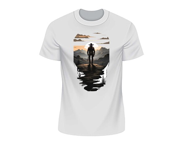 White Tshirt Mockup