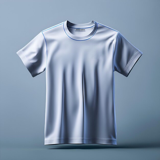 A white Tshirt mockup