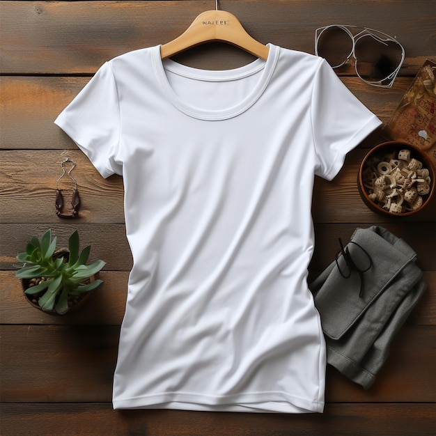 white tshirt mockup