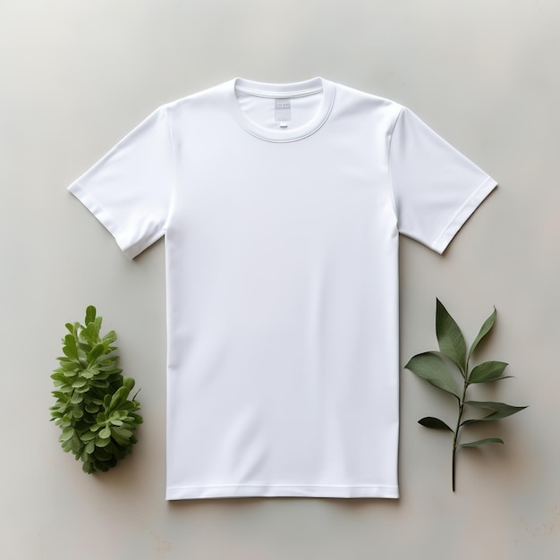 White Tshirt Mockup