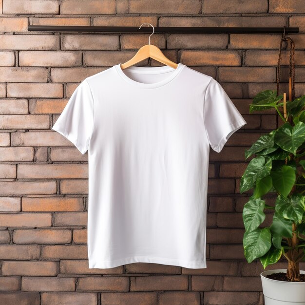 White Tshirt Mockup