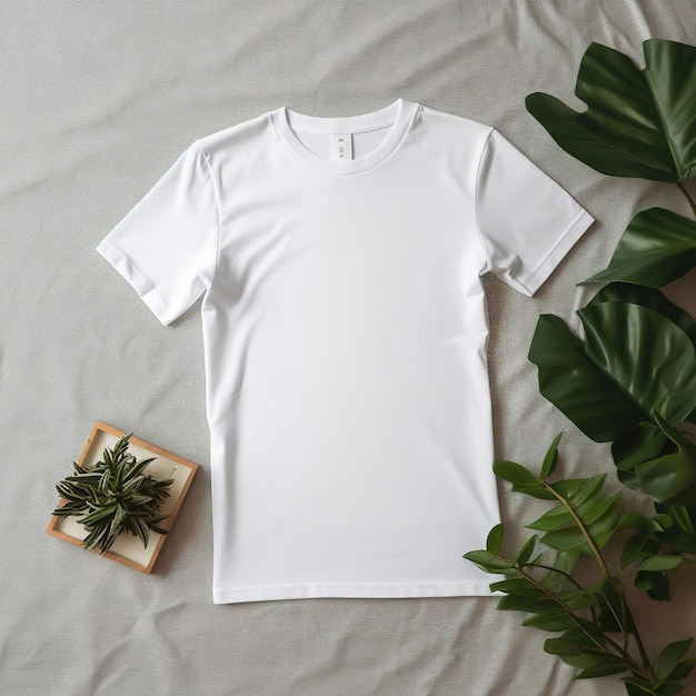 White Tshirt Mockup