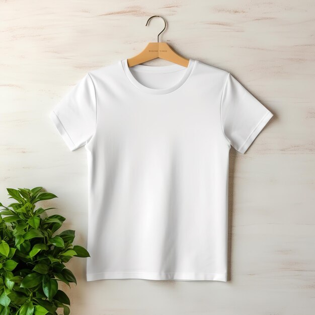 White Tshirt Mockup