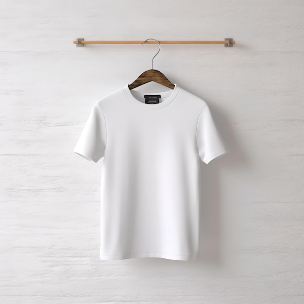 White Tshirt Mockup