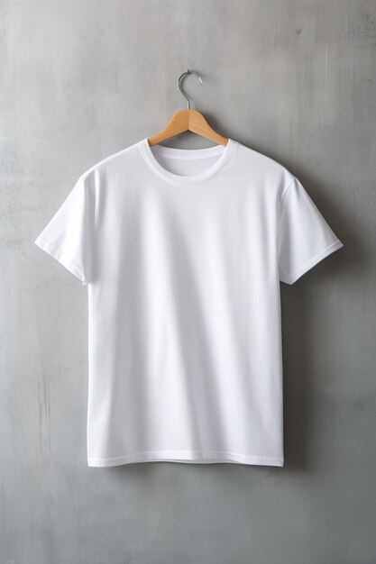 White tshirt mockup