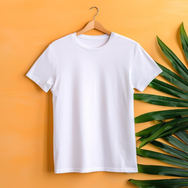 White tshirt mockup