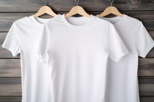 White Tshirt Mockup