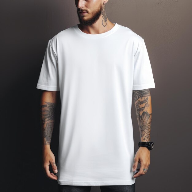 white tshirt mockup