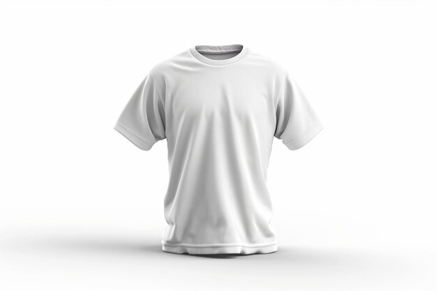 White TShirt on White Background