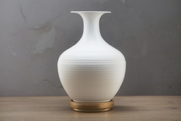 White vase