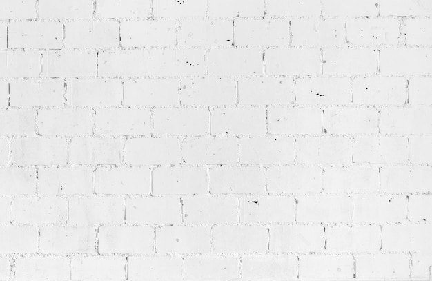 White vintage brickwall