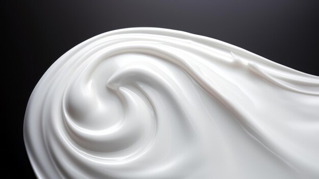 White viscous liquid White cosmetic cream Skin care