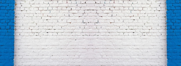 White Wall Background Old Grungy Brick Wall Horizontal Texture Brickwall Backdrop