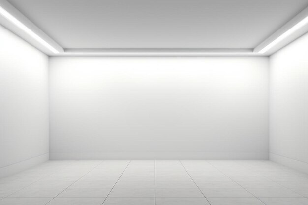 white wallpaper background and copy space