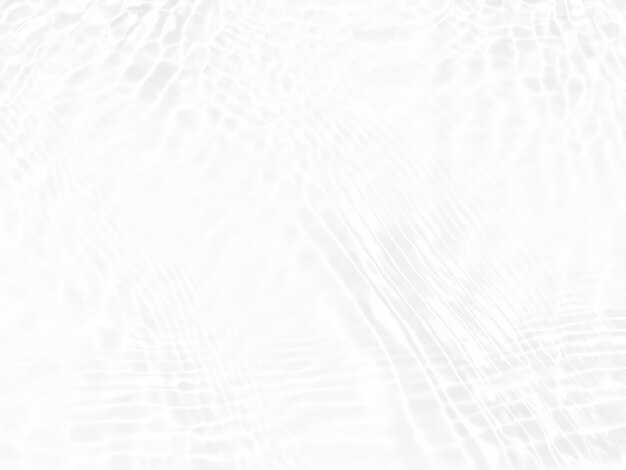 White Water Ripples On A White Background